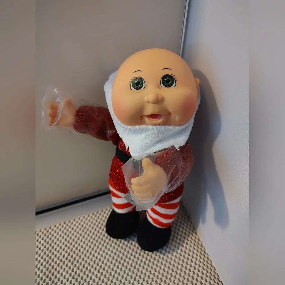 Cabbage Patch Kids Holiday Helpers Chris Santa #149 NWT Doll Sparkle Collection